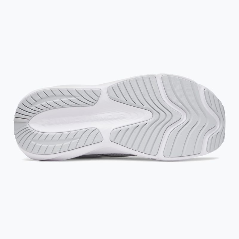 Încălțăminte de alergare pentru femei Under Armour Surge 5 halo gray/mod gray/metallic silver 4