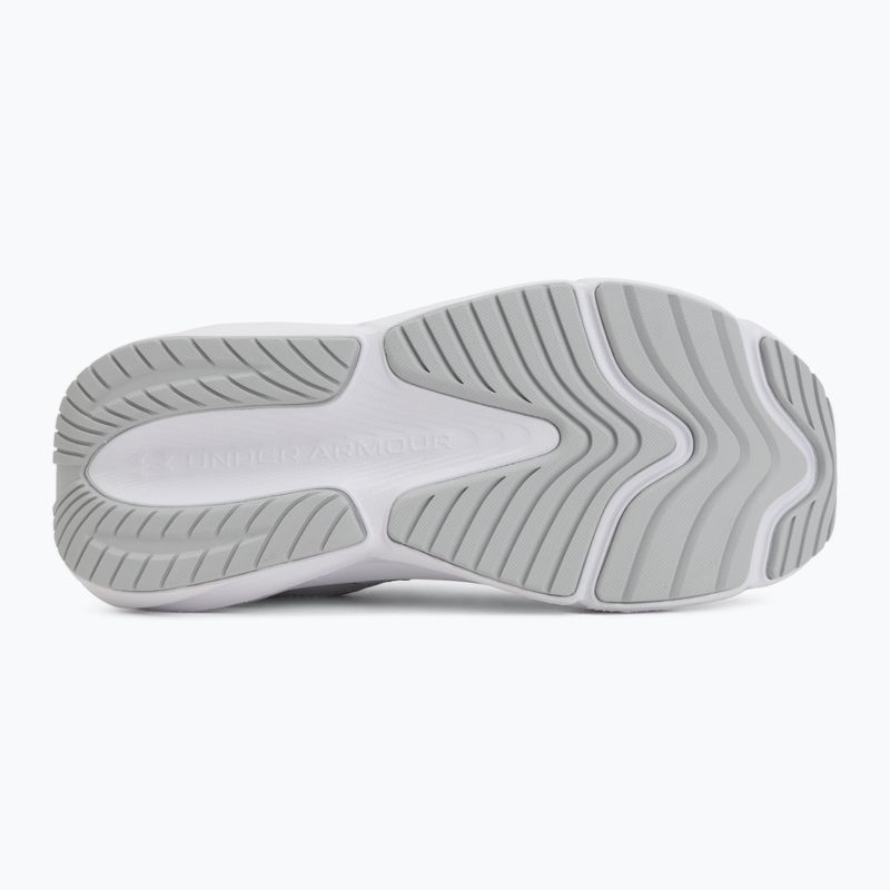 Încălțăminte de alergare pentru femei Under Armour Surge 5 halo gray/mod gray/metallic silver 4