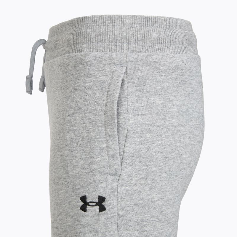 Pantaloni scurți pentru copii Under Armour Rival LW Shorts mod gray light heather/black 3
