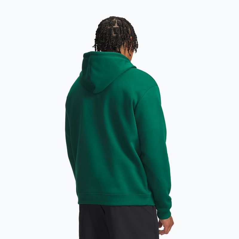 Bluză pentru bărbați Under Armour Rival Fleece Hoodie campus ivy/white 2