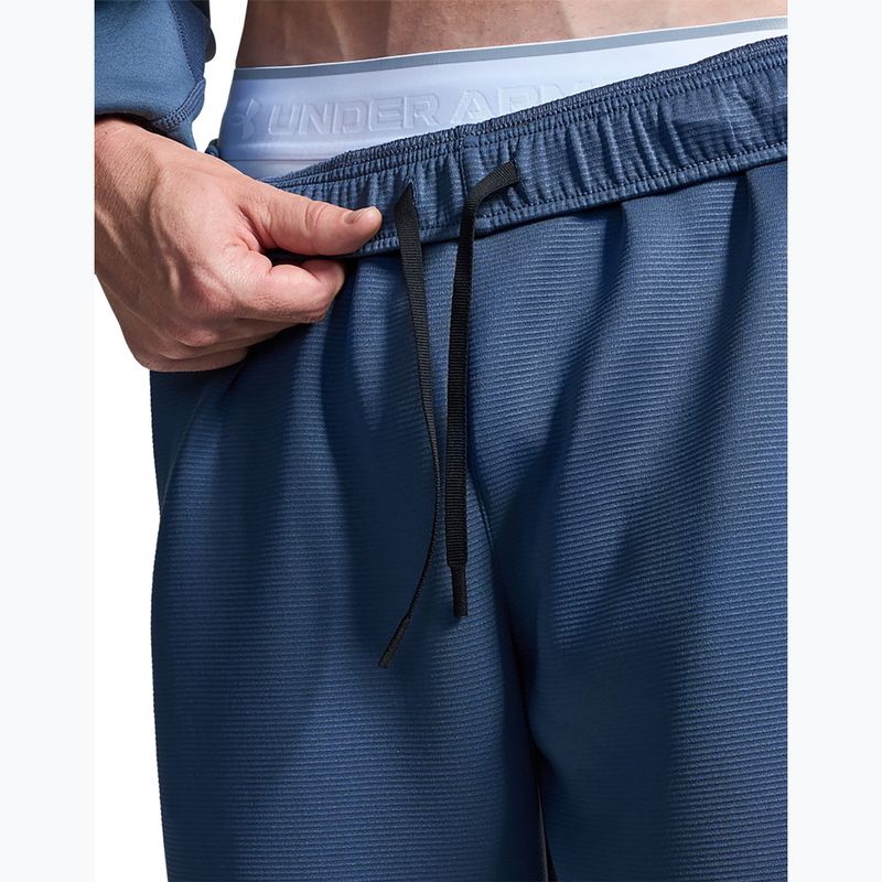 Pantaloni pentru bărbați Under Armour Unstoppable Fleece Jogger Downpour Gray/Black 8