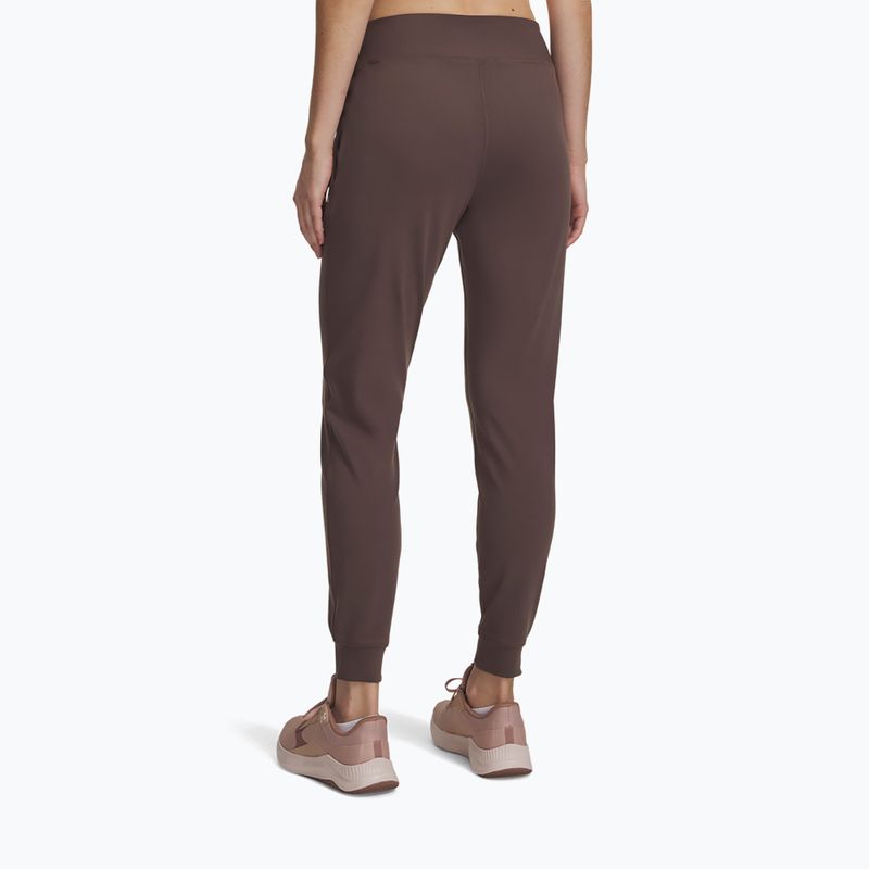 Pantaloni pentru femei Under Armour Motion Jogger peppercorn/white 3