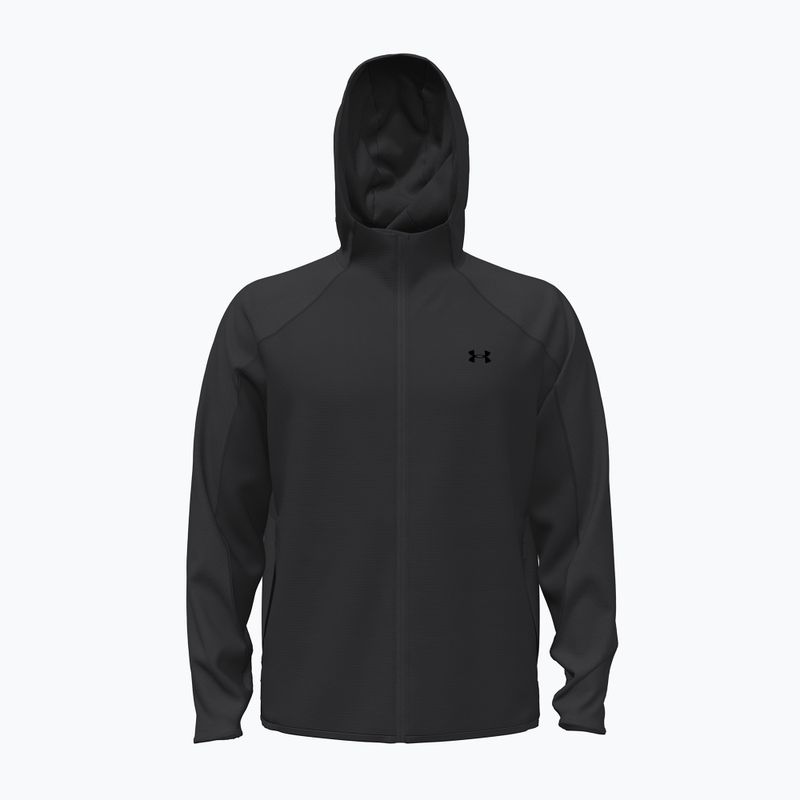 Bluză de antrenament pentru bărbați Under Armour Unstoppable Fleece ultimate black/black