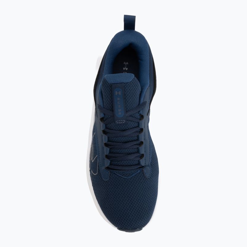 Încălțăminte de alergare pentru bărbați Under Armour Surge 5 academy/white/downpour gray 5