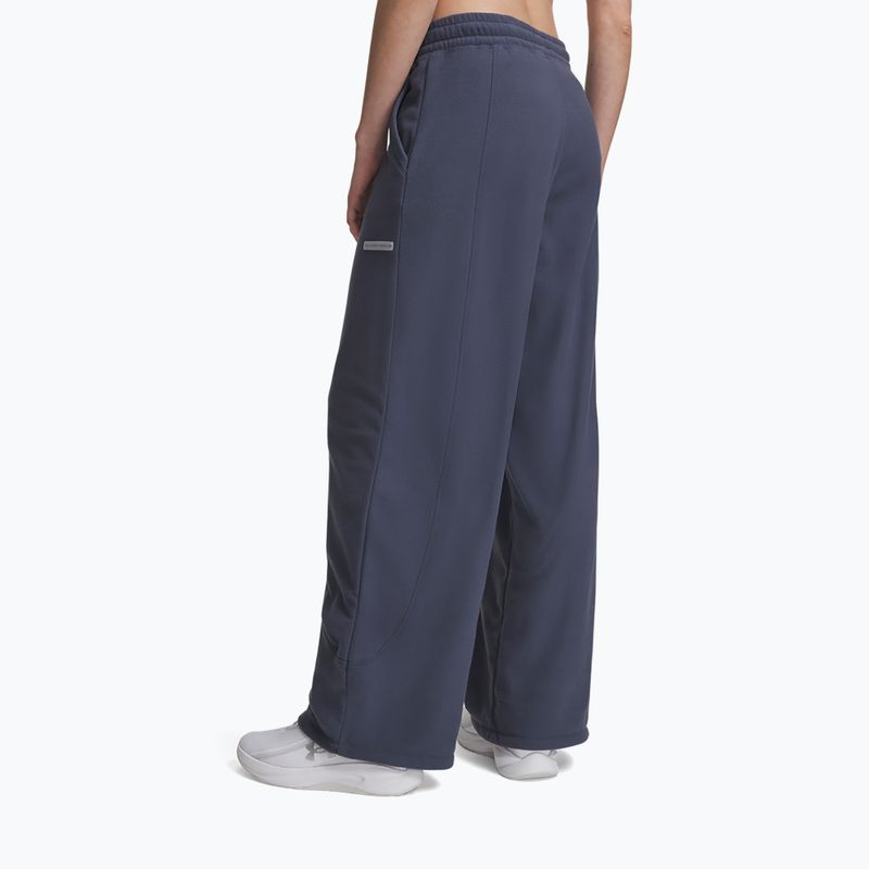 Pantaloni de antrenament pentru femei Under Armour Performance Fleece Pants downpour gray/downpour gray 3