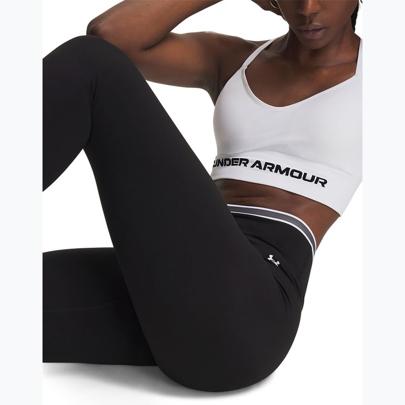 Colanți de antrenament pentru femei Under Armour Motion Sport Tape Leggings ultimate black/castlerock/white 4
