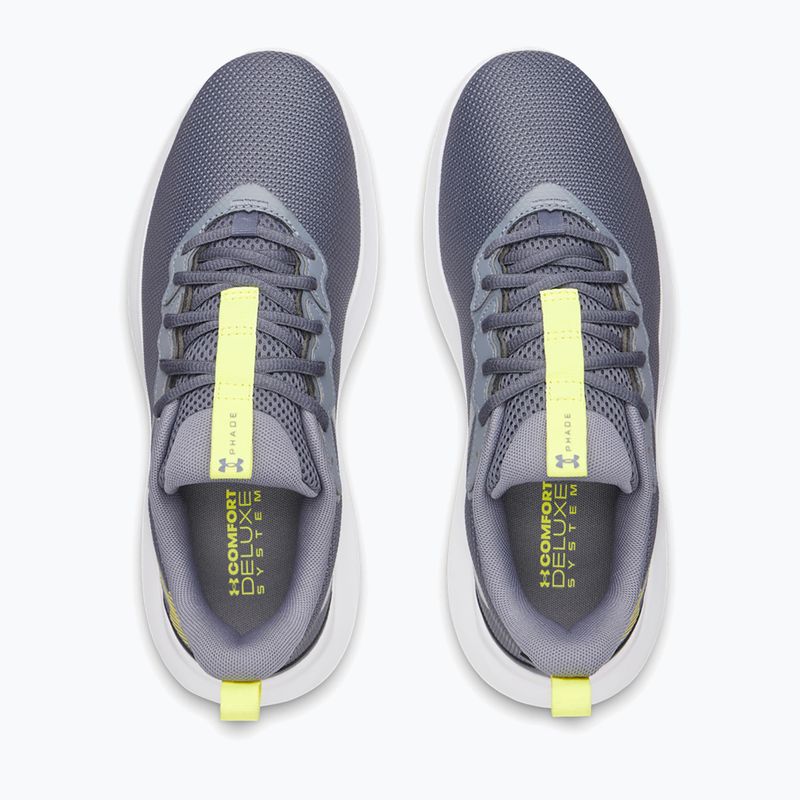Încălțăminte de alergare pentru bărbați Under Armour Phade RN 4 downpour gray/gravel/flash light 3