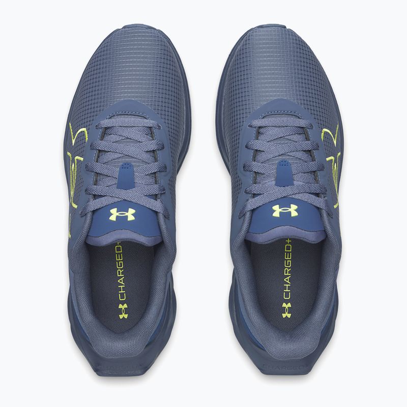 Încălțăminte de alergare pentru bărbați Under Armour Ascend BL downpour gray/downpour gray/flash light 3