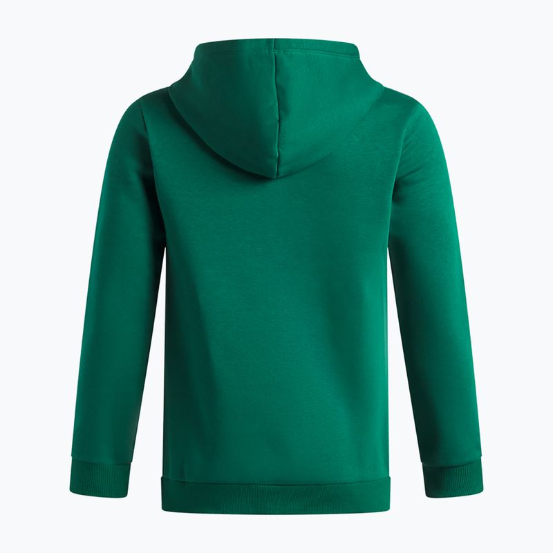 Bluză pentru copii Under Armour B Rival Fleece Hoodie campus ivy/white 2
