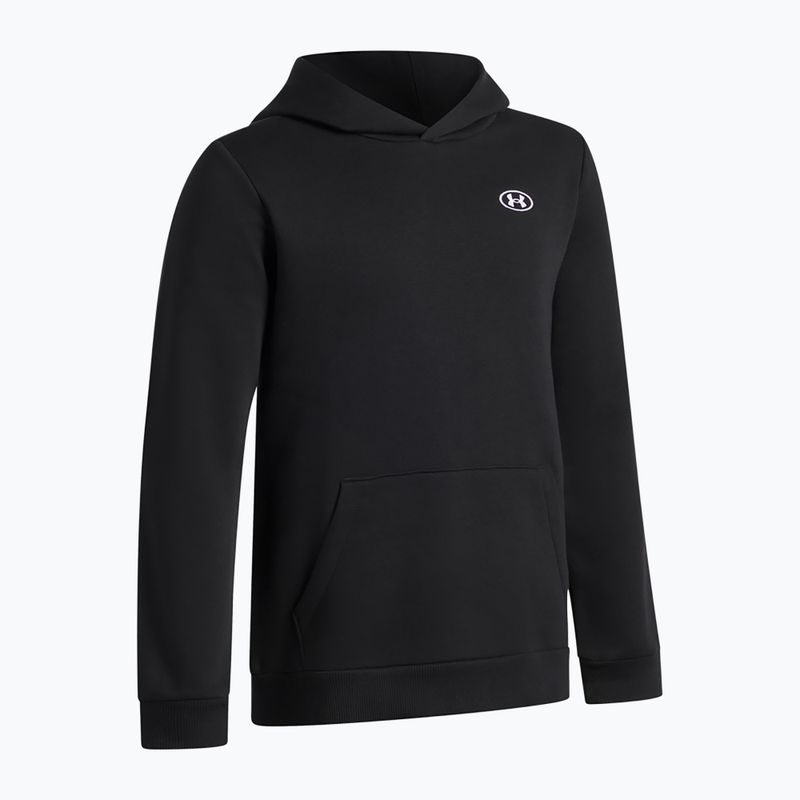 Bluză pentru copii Under Armour B Rival Fleece Hoodie ultimate black/white 3