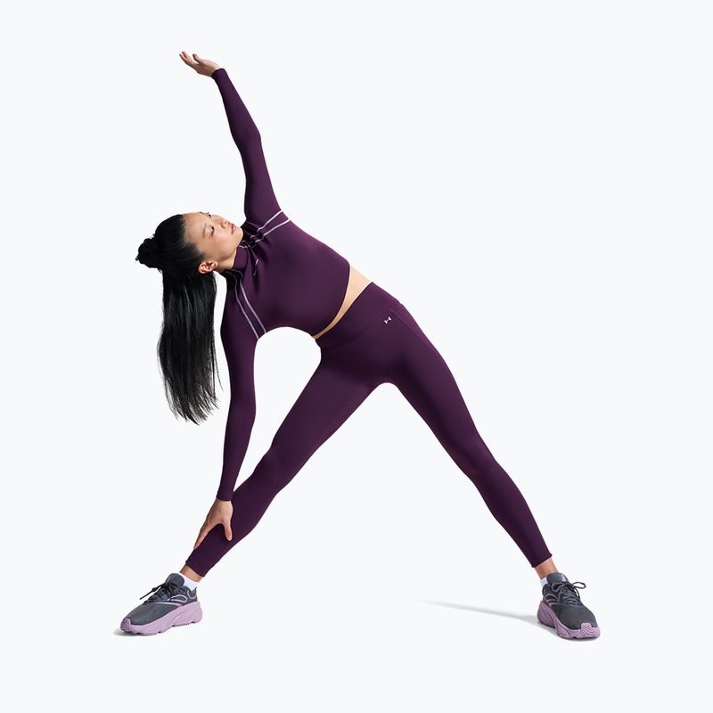 Colanți de antrenament pentru femei Under Armour Motion Leggings purple echo/mauve pink 4
