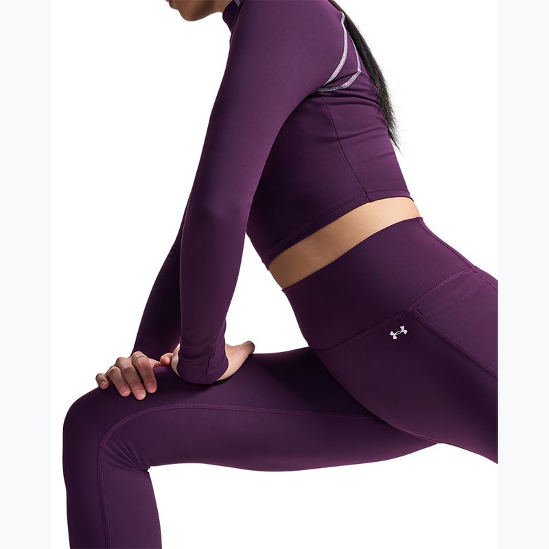 Colanți de antrenament pentru femei Under Armour Motion Leggings purple echo/mauve pink 7