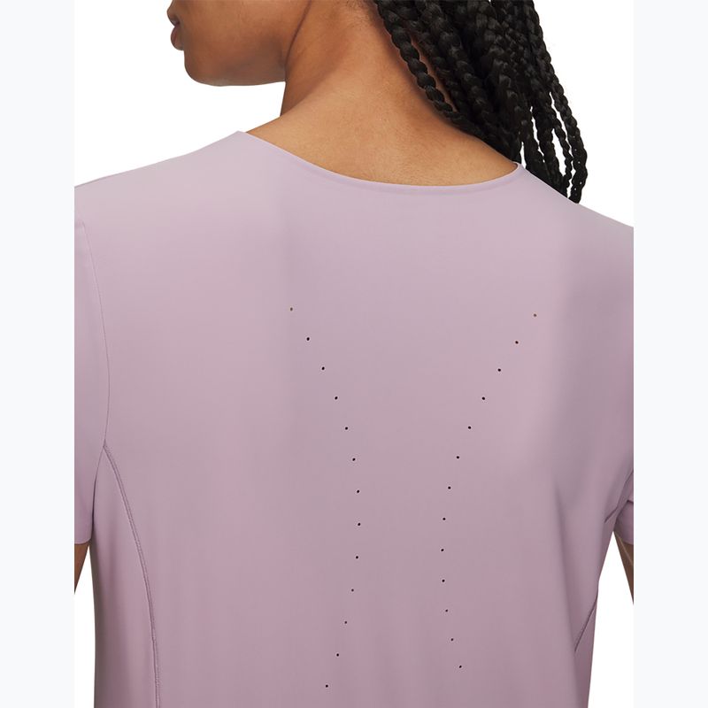 Tricou de antrenament pentru femei Under Armour Vanish Elite SS mauve pink/metallic silver 3