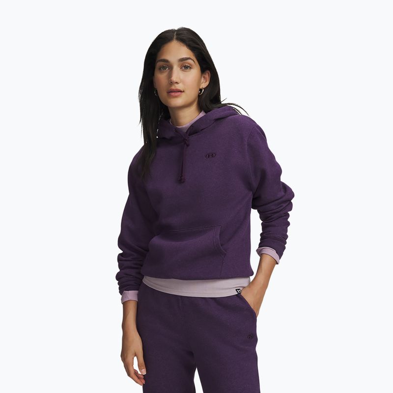 Bluză pentru femei Under Armour Rival Fleece Hoodie purple echo light heather/purple echo