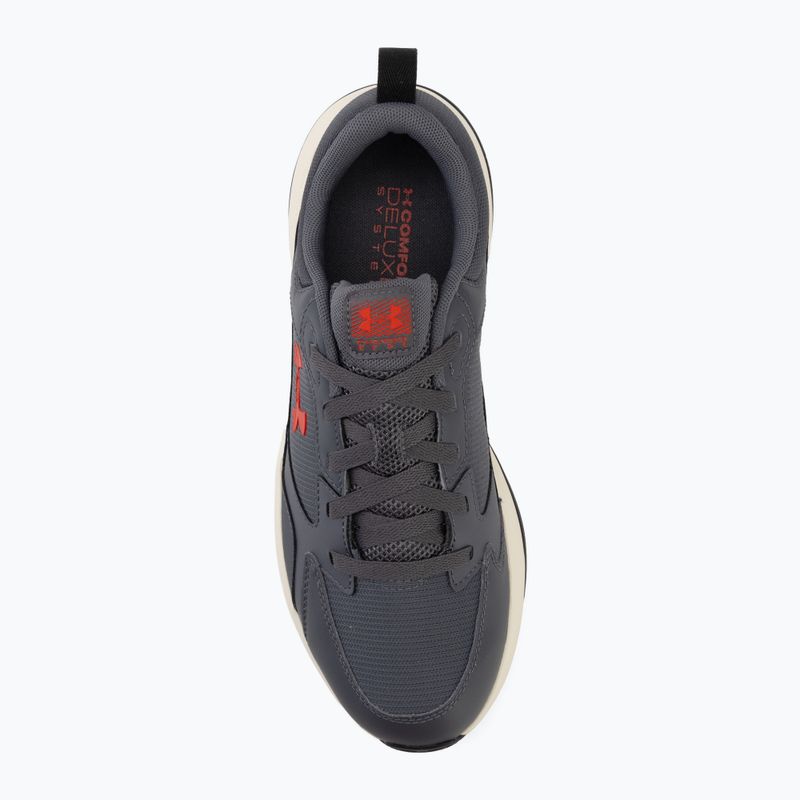 Încălțăminte de antrenament pentru bărbați Under Armour Charged Edge castlerock/winter white/anthem red 5