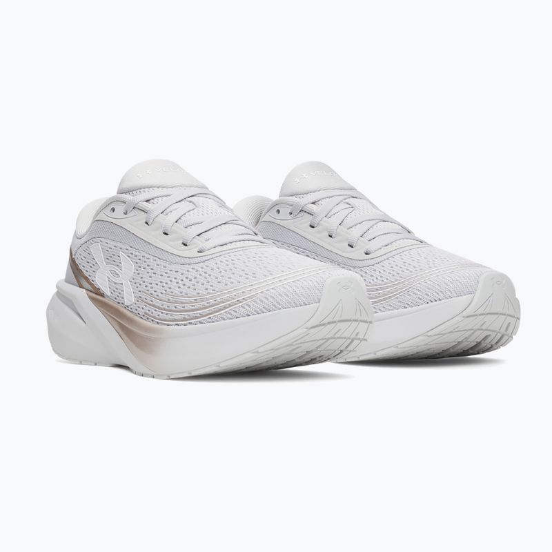 Încălțăminte de alergare pentru femei Under Armour Velociti Sport halo gray/metallic buff/white 2