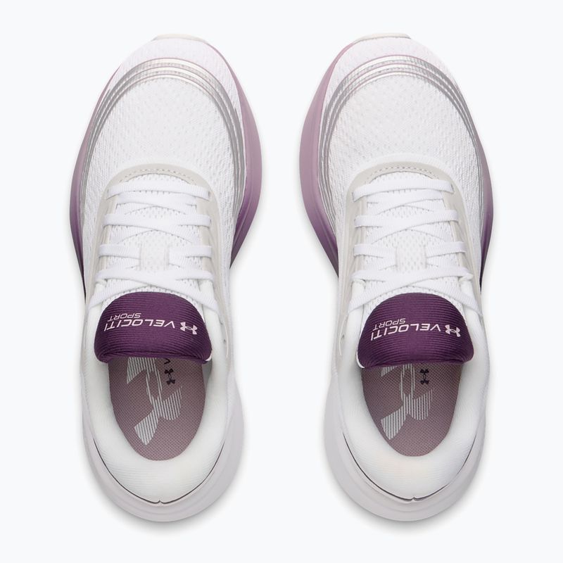 Încălțăminte de alergare pentru femei Under Armour Velociti Sport white/purple echo/mauve pink 3