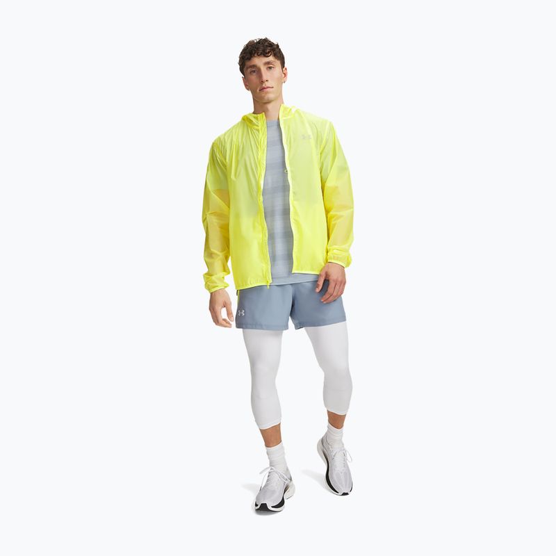 Pantaloni scurți de alergare pentru bărbați Under Armour Launch 5" Shorts blue wind/flash light/reflective 2