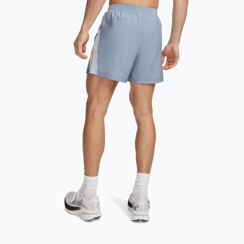 Pantaloni scurți de alergare pentru bărbați Under Armour Launch 5" Shorts blue wind/flash light/reflective 3