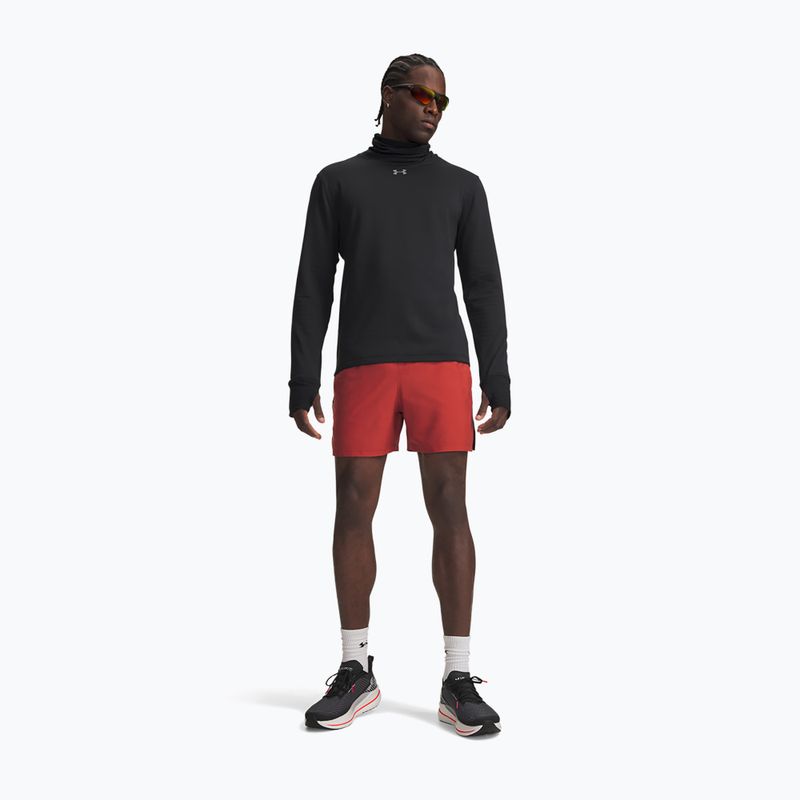 Pantaloni scurți de alergare pentru bărbați Under Armour Launch 5" Shorts heritage red/black/reflective 2