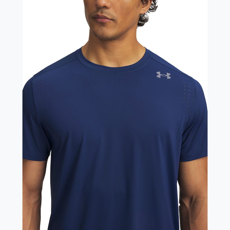 Tricou de alergare pentru bărbați Under Armour Velociti Pro SS blackout navy/reflective 3