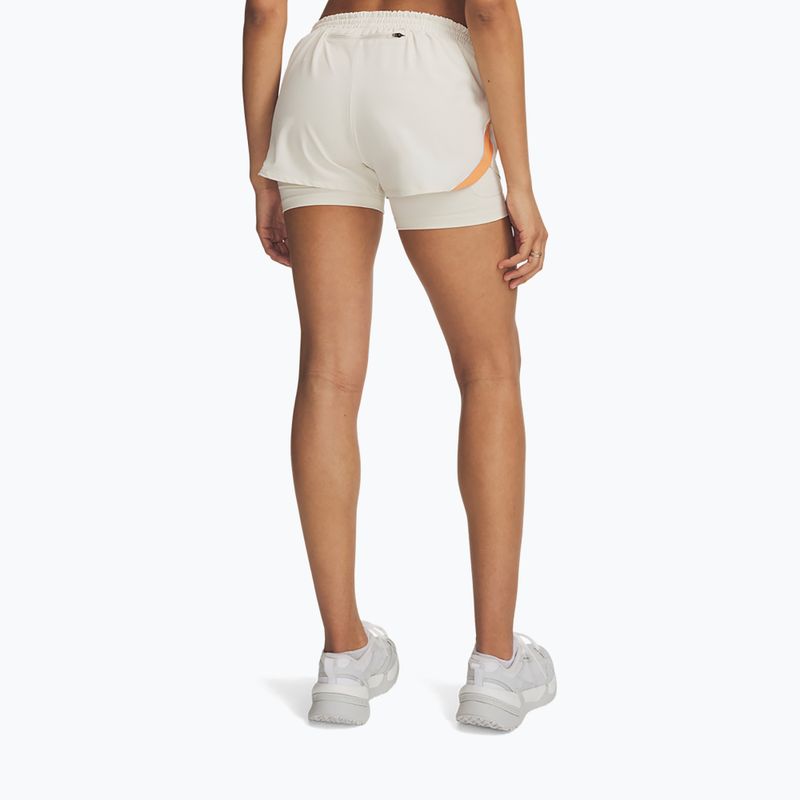 Pantaloni scurți de alergare pentru femei Under Armour Velociti Pro 4" 2N1 Shorts stone/reflective 3