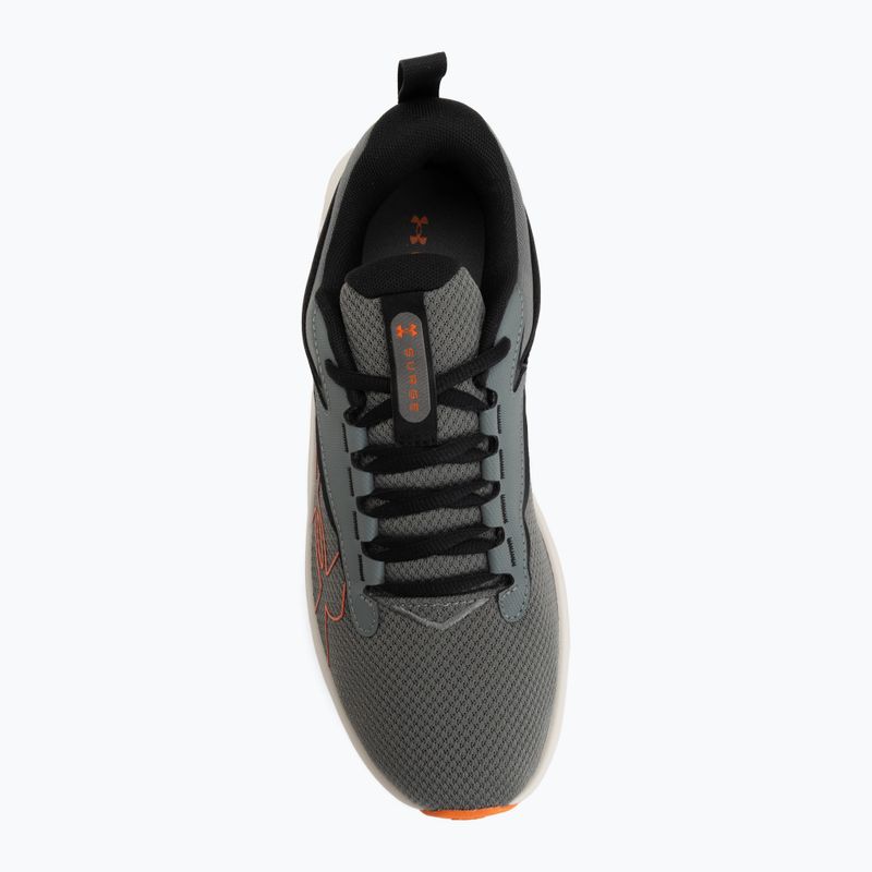 Încălțăminte de alergare pentru bărbați Under Armour Surge 5 clay green/summit white/outrageous orange 5