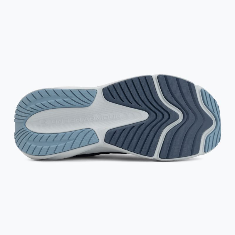 Încălțăminte de alergare pentru femei Under Armour Surge 5 downpour gray/blue fog/blue fog 4
