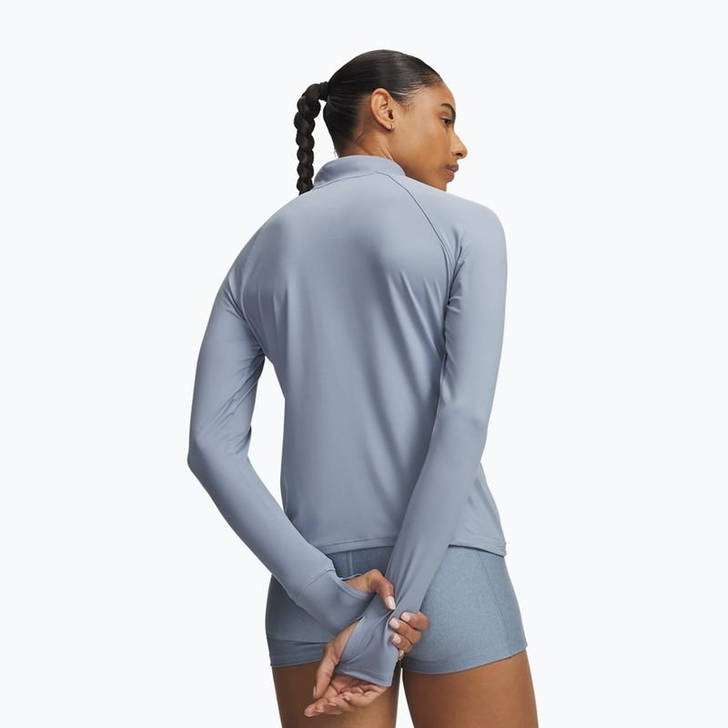 Bluză pentru femei de alergare Under Armour Velociti Half Zip blue wind/reflective 2