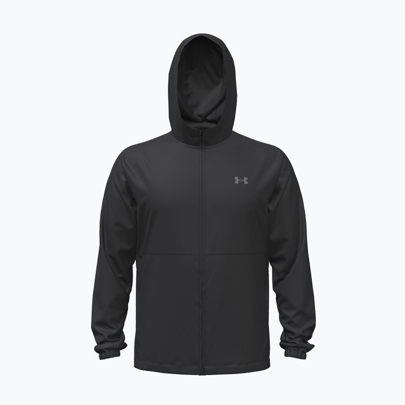 Geacă de alergare pentru bărbați Under Armour Velociti Hooded Jacket ultimate black/reflective