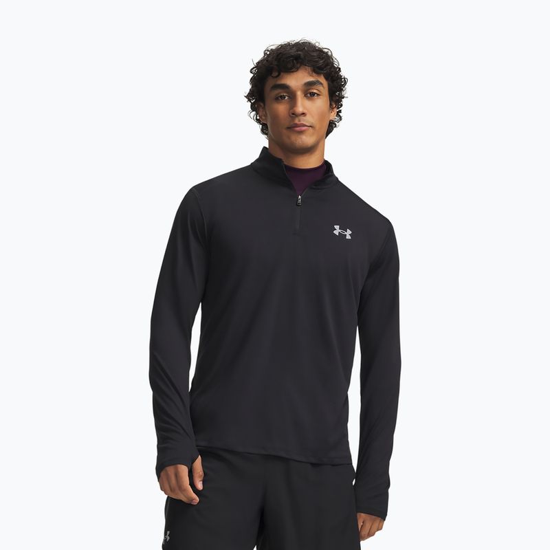 Bluză pentru bărbați Under Armour Tech Utility 1/4 Zip black/steel