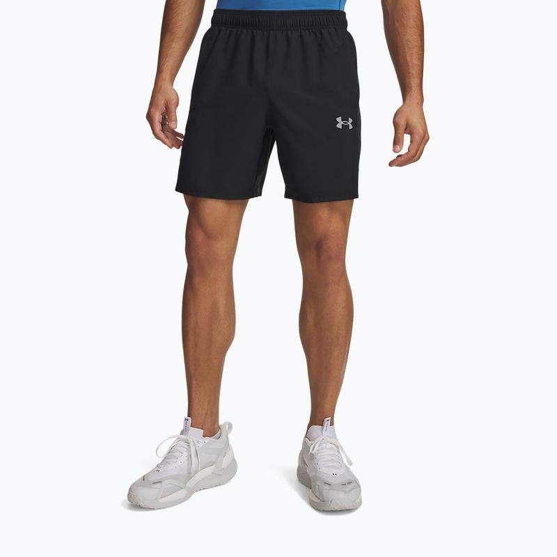 Pantaloni scurți de antrenament pentru bărbați Under Armour Tech Utility Shorts black/steel