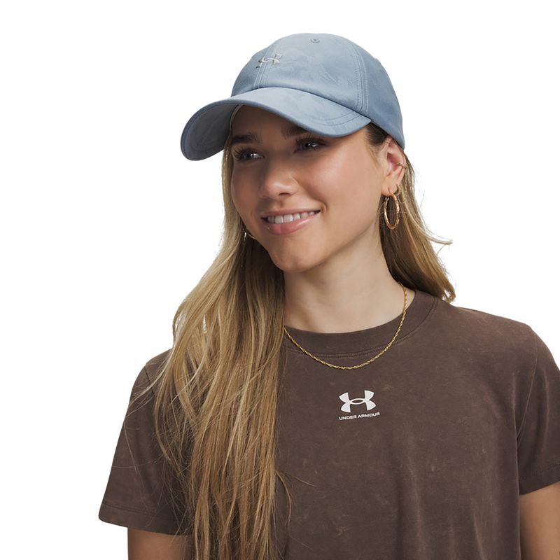 Șapcă pentru femei Under Armour Blitzing Low Adj blue wind/blue fog 7