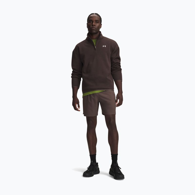 Pantaloni scurți de antrenament pentru bărbați Under Armour Vanish Woven 2.0 Shorts peppercorn/white 2