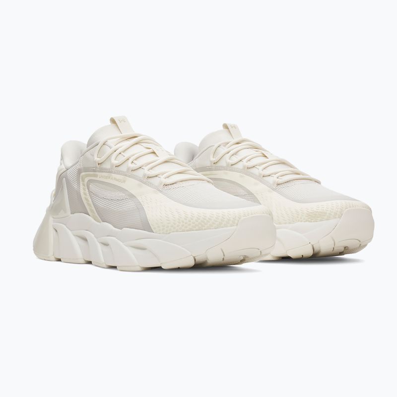 Încălțăminte de antrenament Under Armour Halo Trainer Sport summit white/stone/metallic cristal gold 2