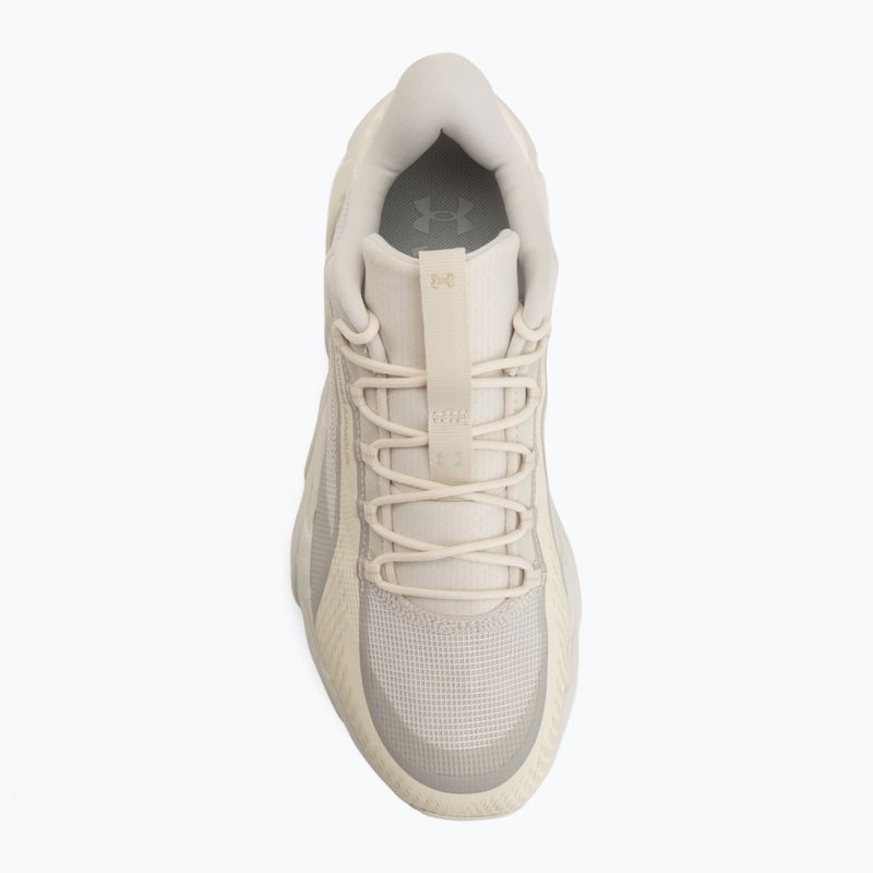 Încălțăminte de antrenament Under Armour Halo Trainer Sport summit white/stone/metallic cristal gold 5