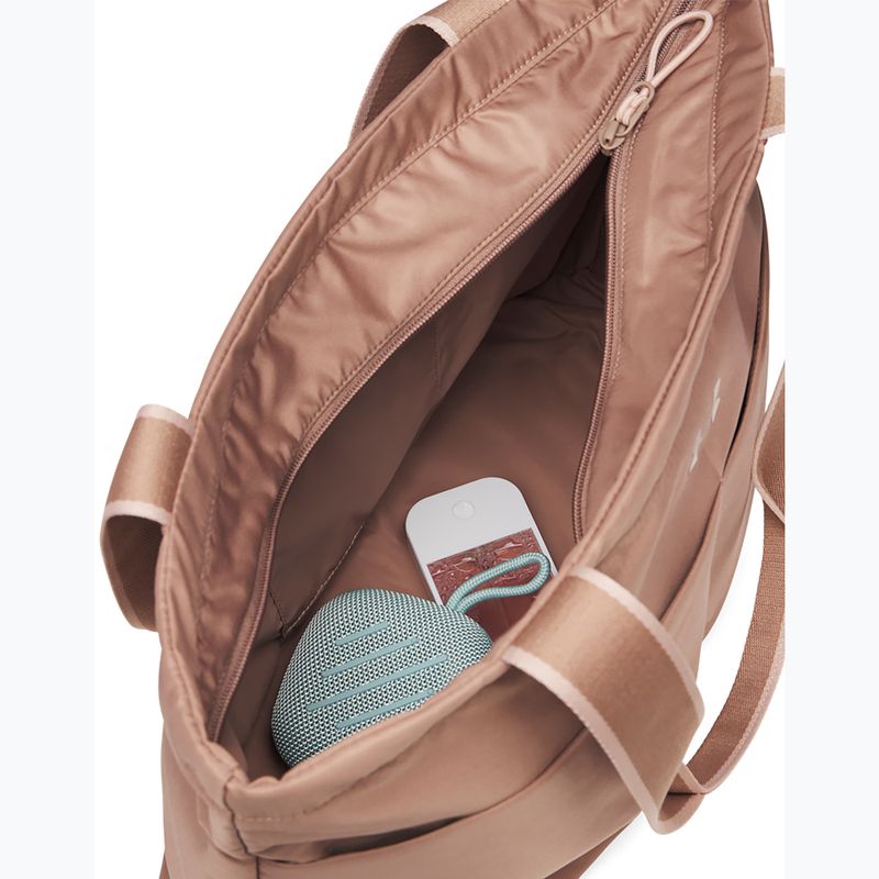 Geantă pentru femei Under Armour Studio Lite Tote 16 l deep almond/bashful pink 3