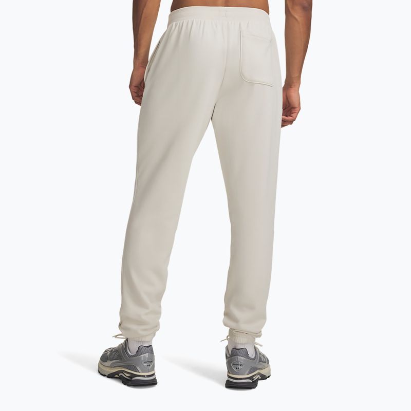 Pantaloni pentru bărbați Under Armour Rival LW Jogger summit white/black 3