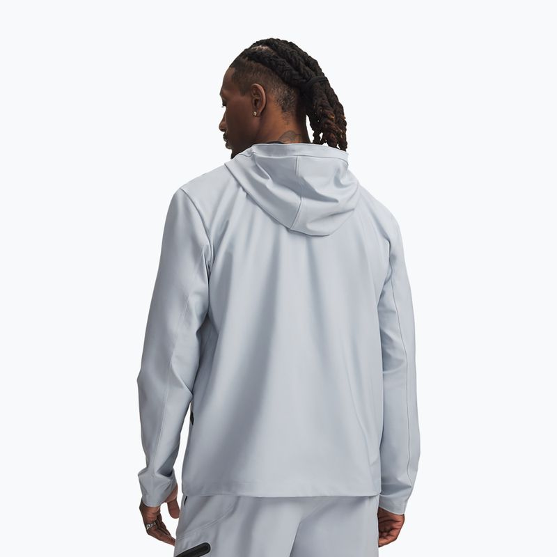 Geacă pentru bărbați Under Armour Unstoppable Woven Jacket blue fog/black 2