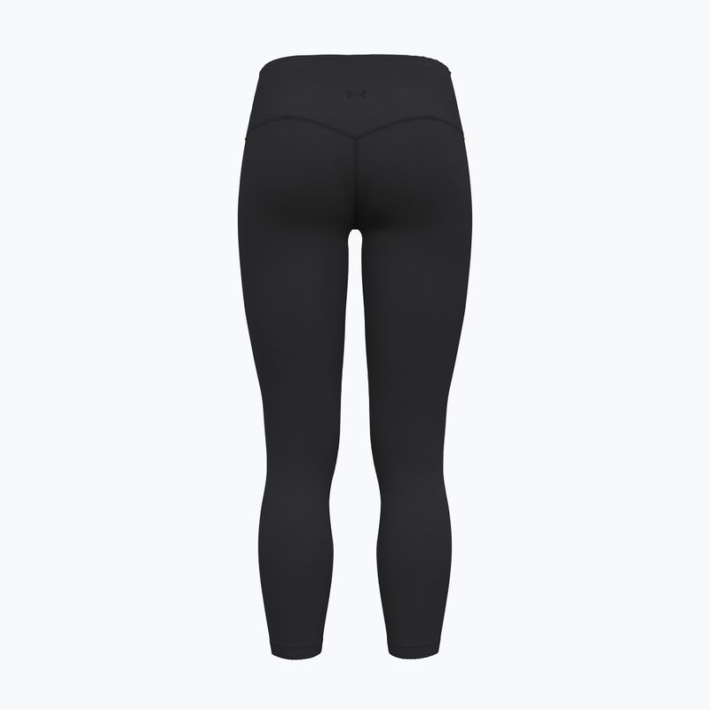 Colanți de antrenament pentru femei Under Armour Meridian Ankle Leggings ultimate black/ultimate black 2