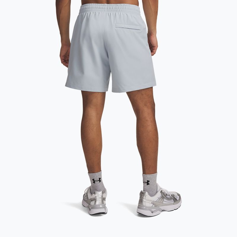 Pantaloni scurți de antrenament pentru bărbați Under Armour Unstoppable Woven Shorts blue fog/black 3