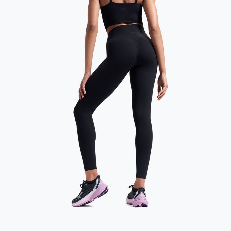Colanți de antrenament pentru femei Under Armour Meridian Leggings ultimate black/ultimate black