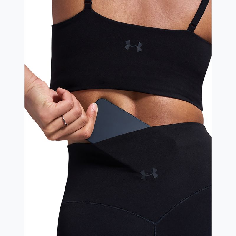 Colanți de antrenament pentru femei Under Armour Meridian Leggings ultimate black/ultimate black 7