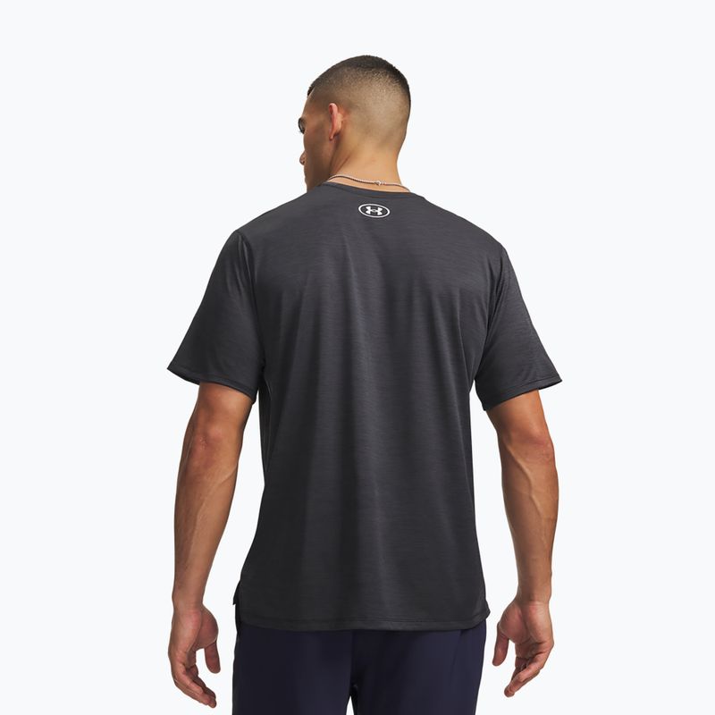 Tricou de antrenament bărbați Under Armour Tech Vent ultimate black/white 2