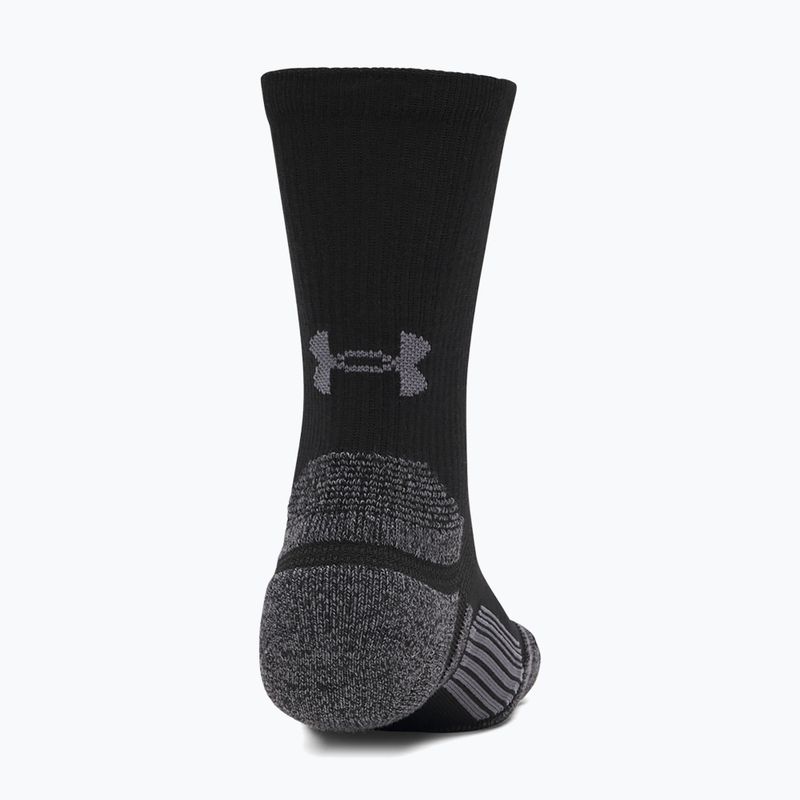 Șosete Under Armour Perf Tech Pro 3 Pack Crew ultimate black/ultimate black/castlerock 3