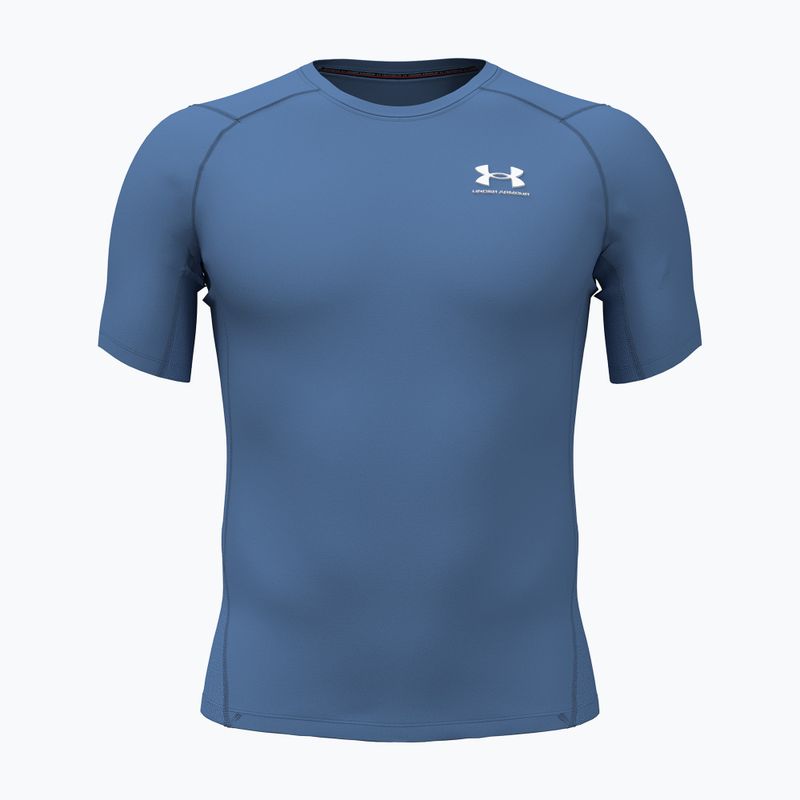 Tricou de antrenament bărbați Under Armour HG Armour Comp aegean blue/white