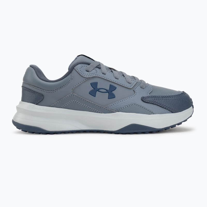 Încălțăminte de antrenament pentru bărbați Under Armour Edge Leather gravel/blue fog/blackout navy 2