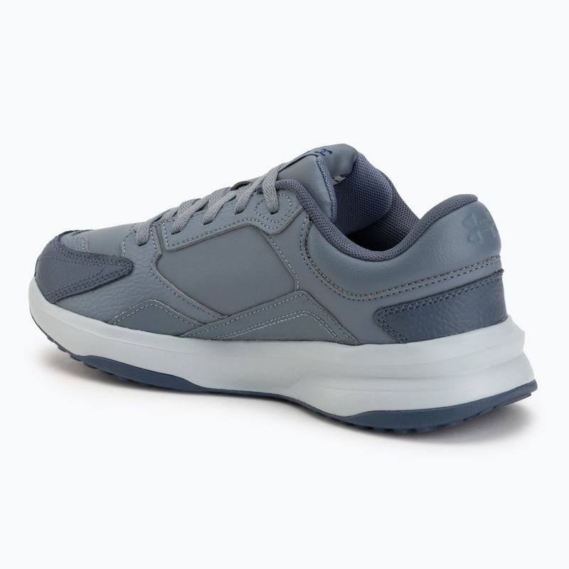 Încălțăminte de antrenament pentru bărbați Under Armour Edge Leather gravel/blue fog/blackout navy 3