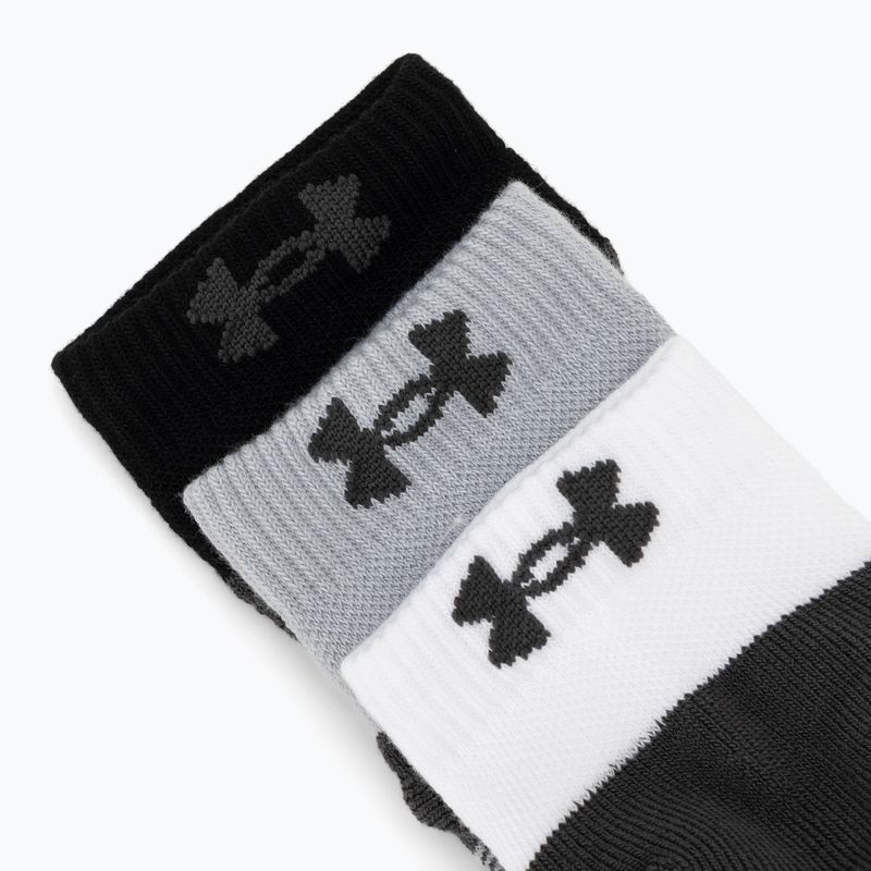 Șosete Under Armour Perf Tech Low 3 pack mod gray/white/jet gray 6