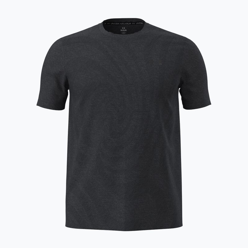 Tricou de antrenament bărbați Under Armour Vanish Seamless Novelty SS Ultimate Black/Ultimate Black